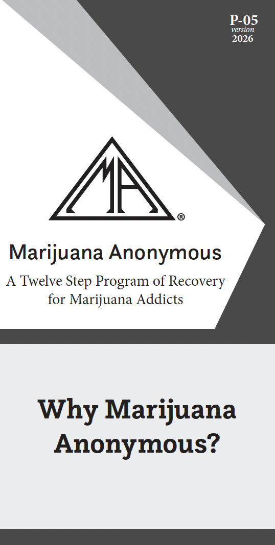Why Marijuana Anonymous?